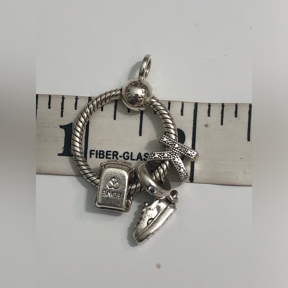 Authentic Pandora Sterling Silver  Pendant charm 3 - Picture 7 of 9